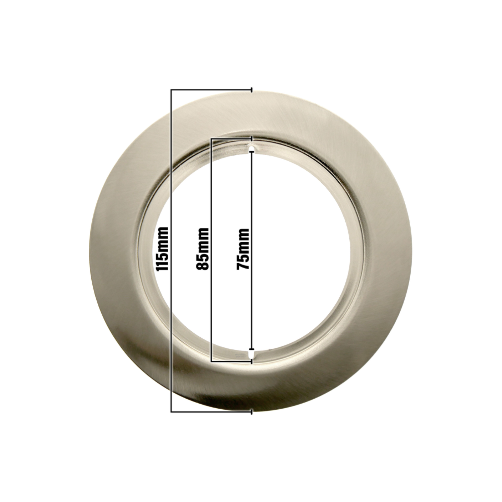 EcoDim ED-10037 Opvulring spotarmatuur rond nikkel - Afbeelding 2