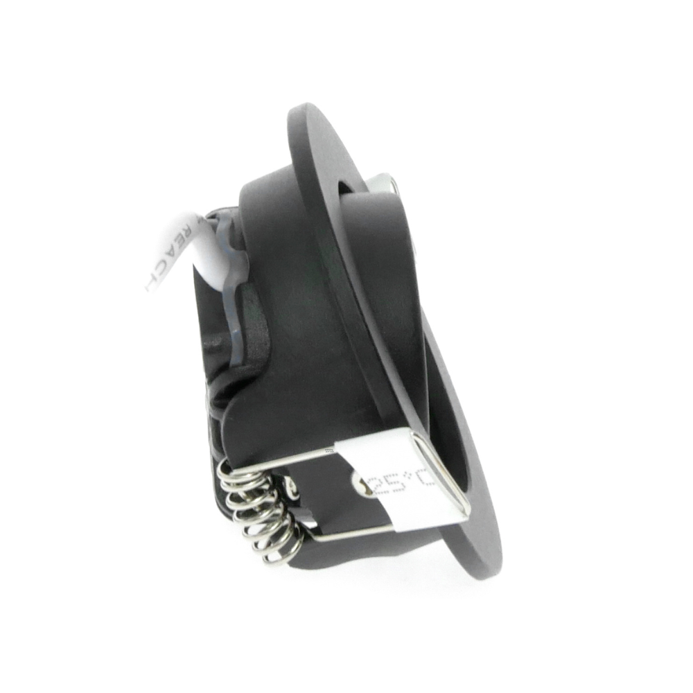 ED-10060 Led inbouwspot kleine inbouwdiepte IP54 dim to warm, rond, zwart, 55mm - Afbeelding 7