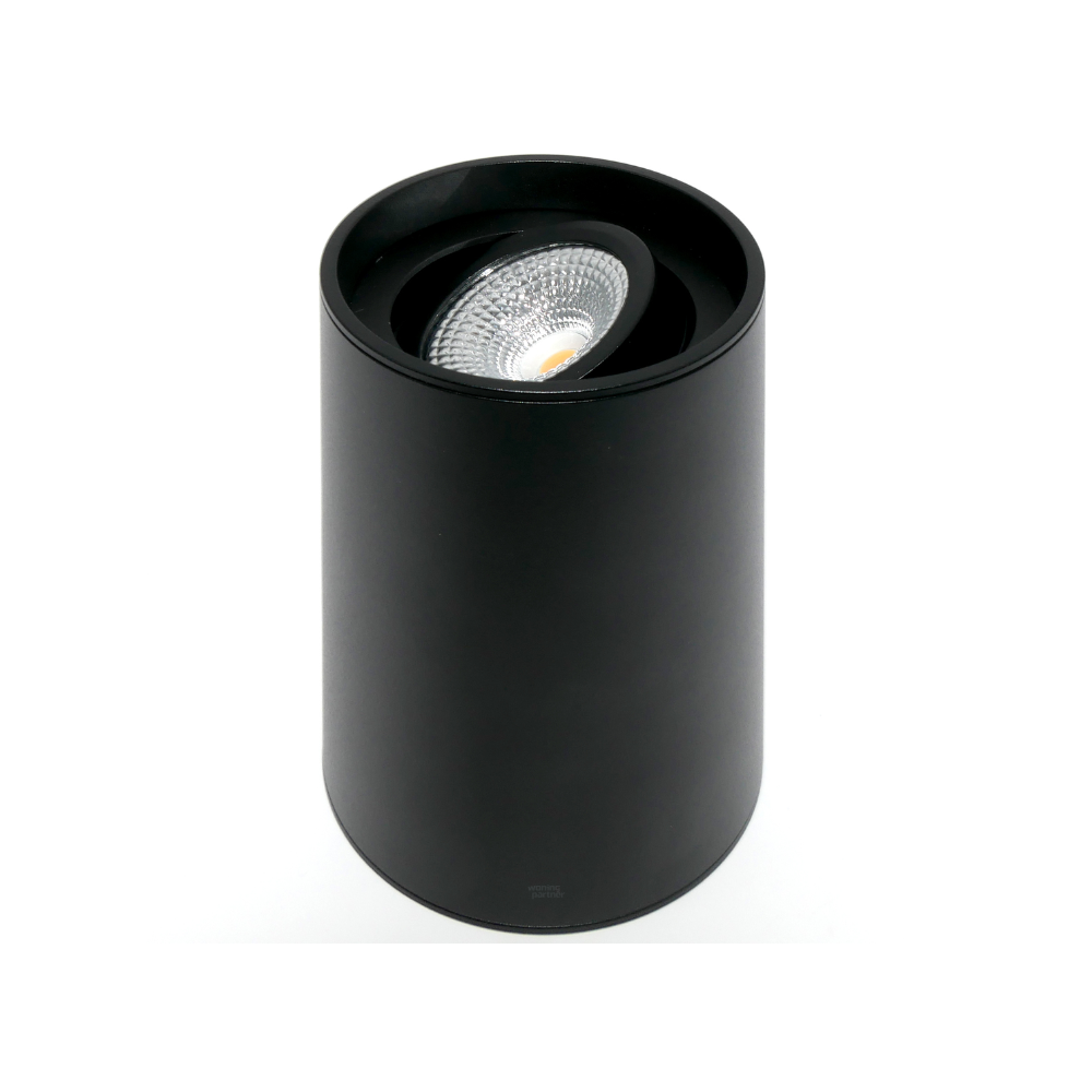 EcoDim ED-10065 Opbouwspot armatuur rond zwart - Afbeelding 2