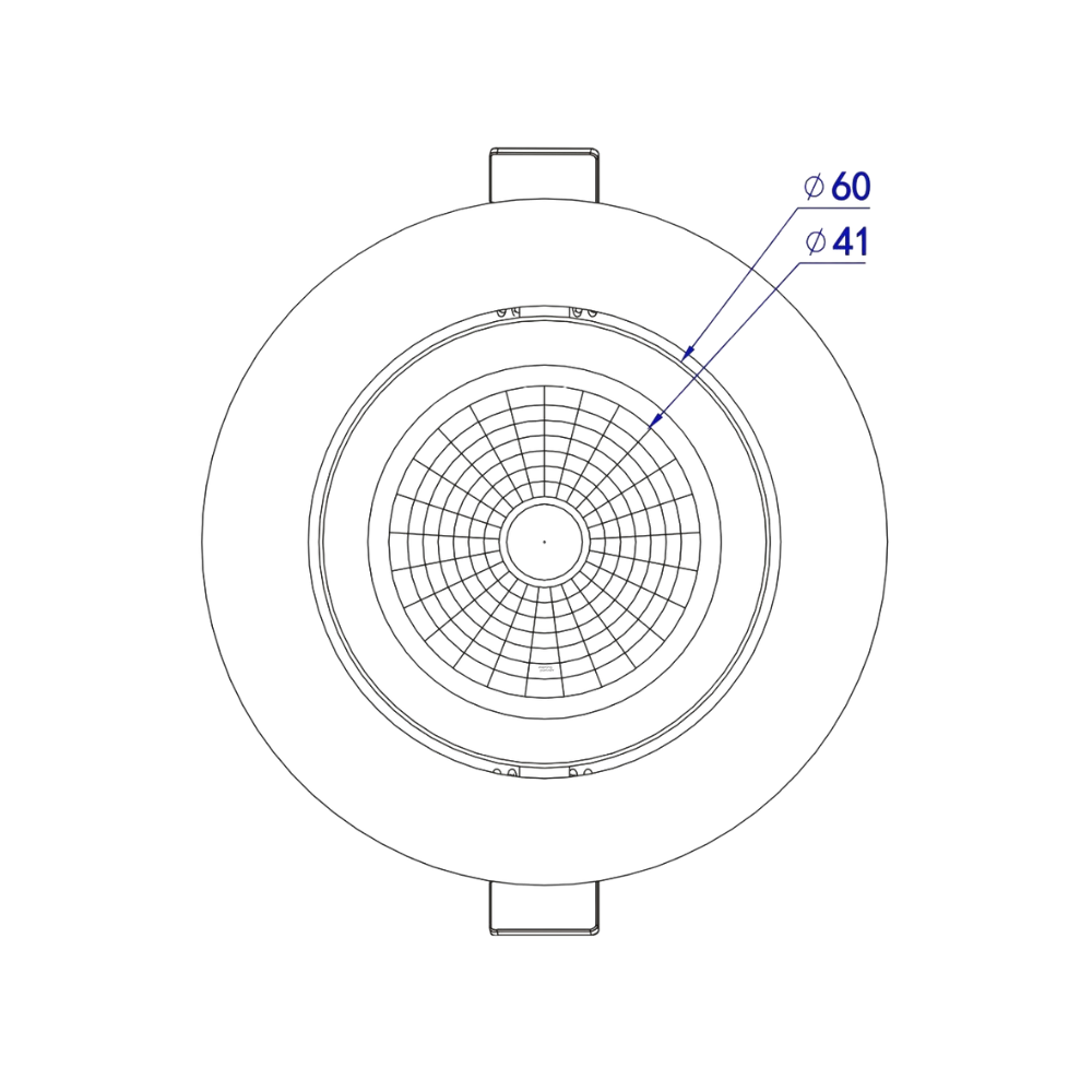 ED-10079 Zigbee led inbouwspot kleine inbouwdiepte IP54 RGB/2700K-6000K, rond, wit, 75mm - Afbeelding 6
