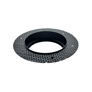 EcoDim ED-10084 Stuc spot frame, zwart, rond