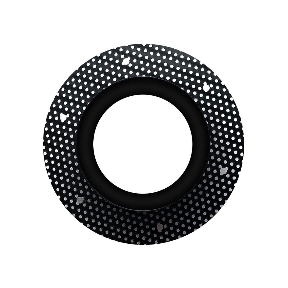 EcoDim ED-10084 Stuc spot frame, zwart, rond - Afbeelding 4