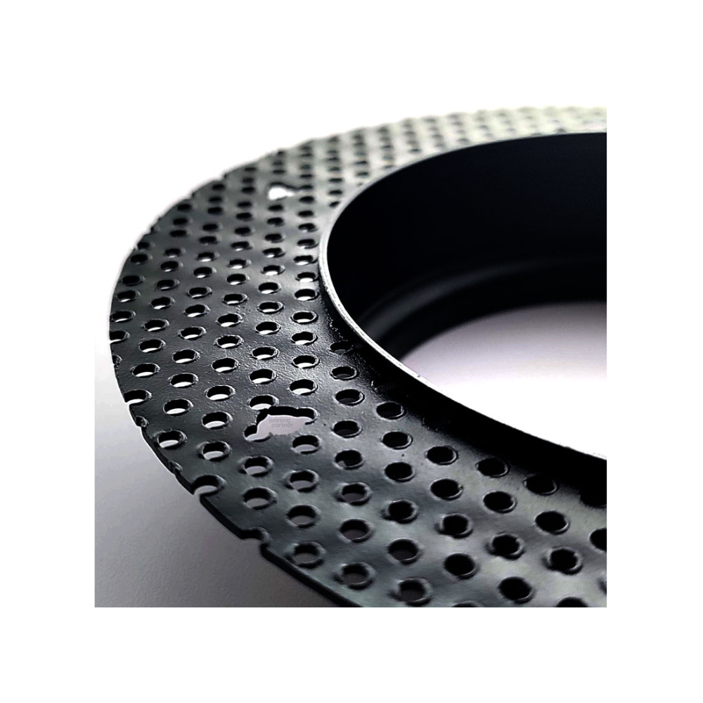 EcoDim ED-10084 Stuc spot frame, zwart, rond - Afbeelding 3