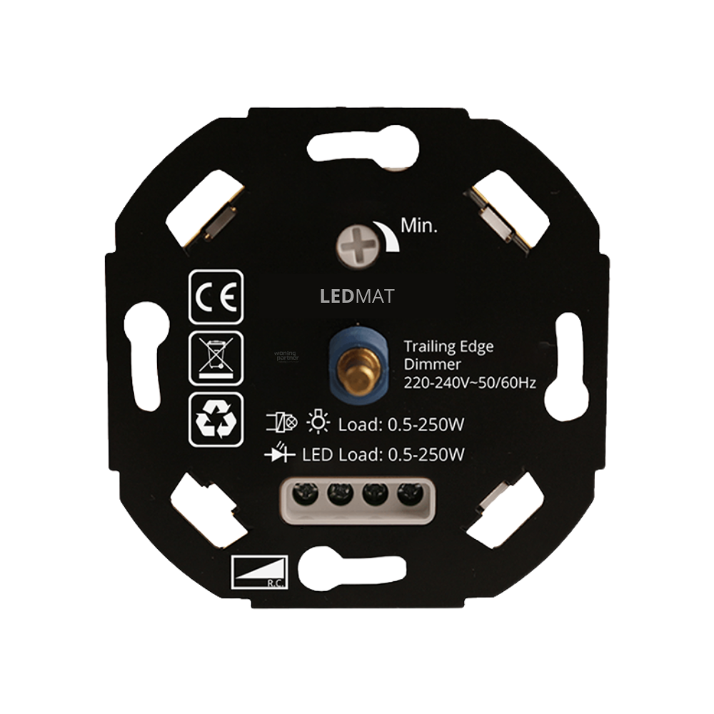 LED-dimmer universeel LEDMAT LD05 | Wisselschakeling | 0.5-250W