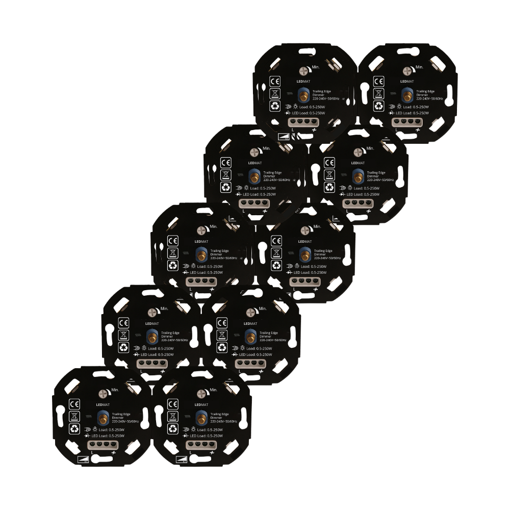 LED-dimmer universeel LEDMAT LD0610 | 0.5-250W | 10-pack - Afbeelding 5