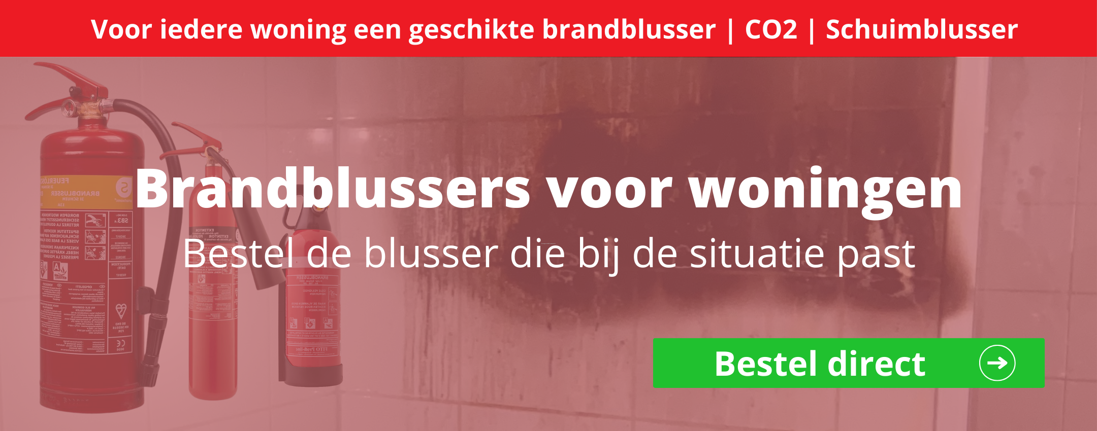 Brandblussers voor woningen online bestellen bij Woningpartner
