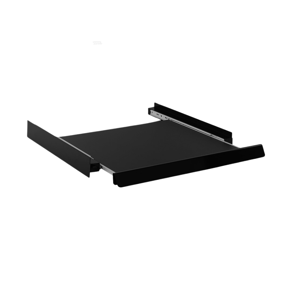 Nedco combirand aluminium met werkblad luxe zwart | 603.007.01 - Afbeelding 2