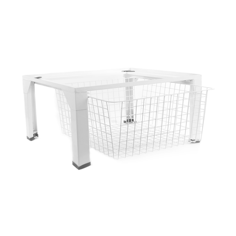 Nedco wasmachine/droger verhoger met mand | 606.010.00 - Afbeelding 2
