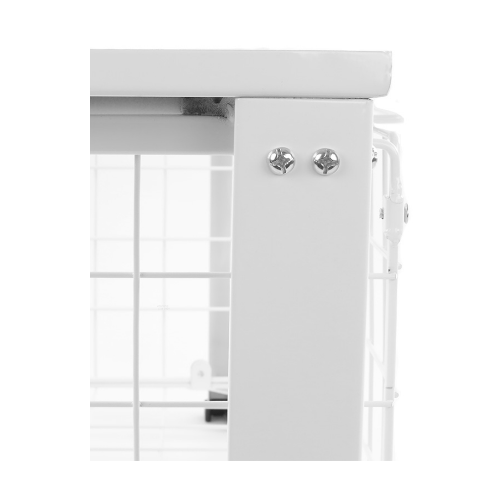 Nedco wasmachine/droger verhoger met draadmand verstelbaar | 606.006.00 - Afbeelding 3