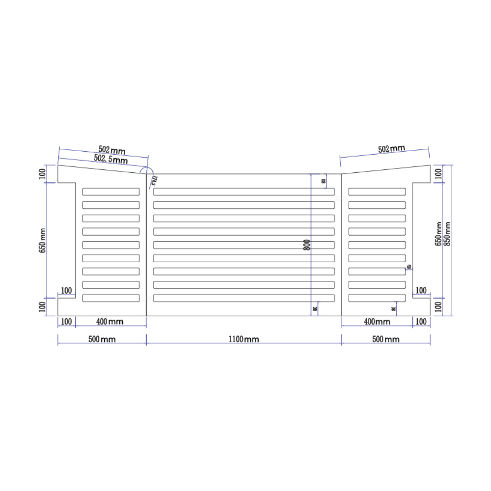 Nedco airco omkasting alles-in-1 model universeel | klein | mat zwart - Afbeelding 4