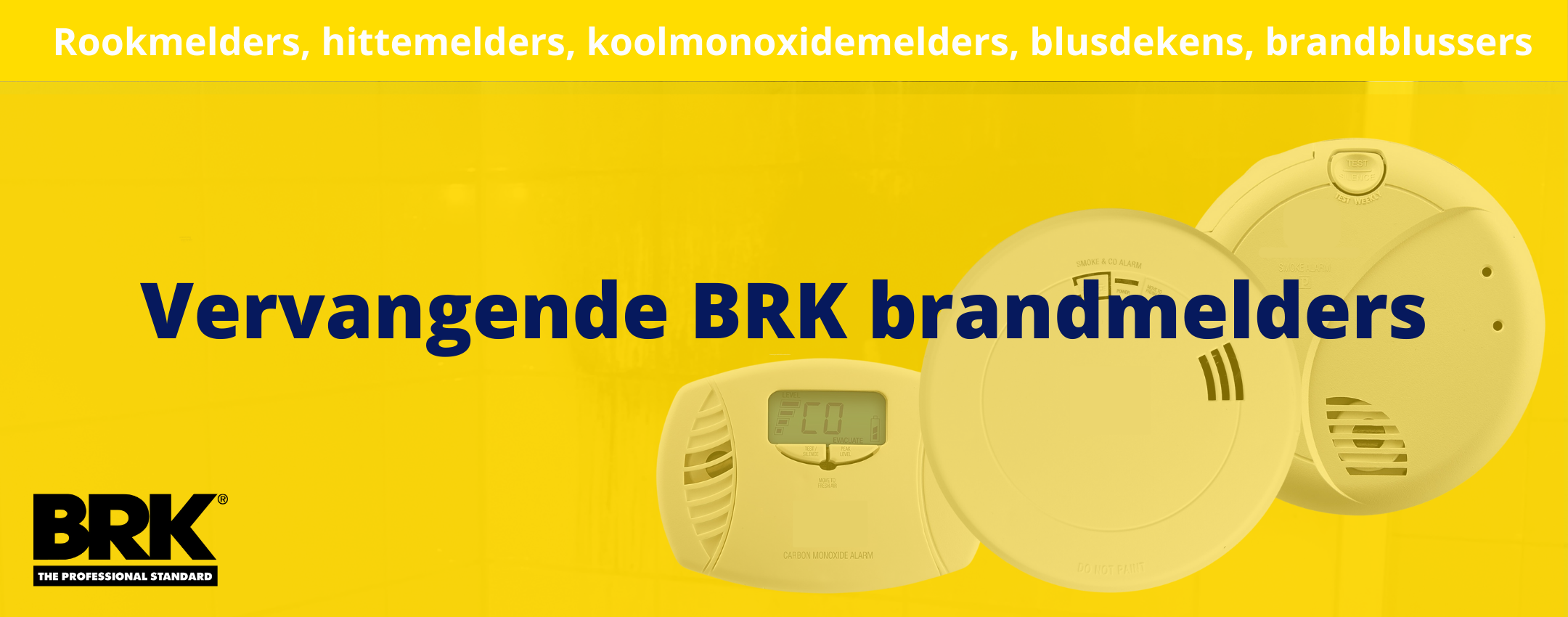 Vervangende BRK rookmelders kopen