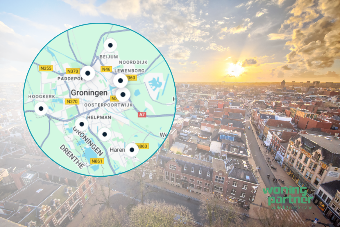 Bedrijven aan huis in Groningen inschakelen via Woningpartner