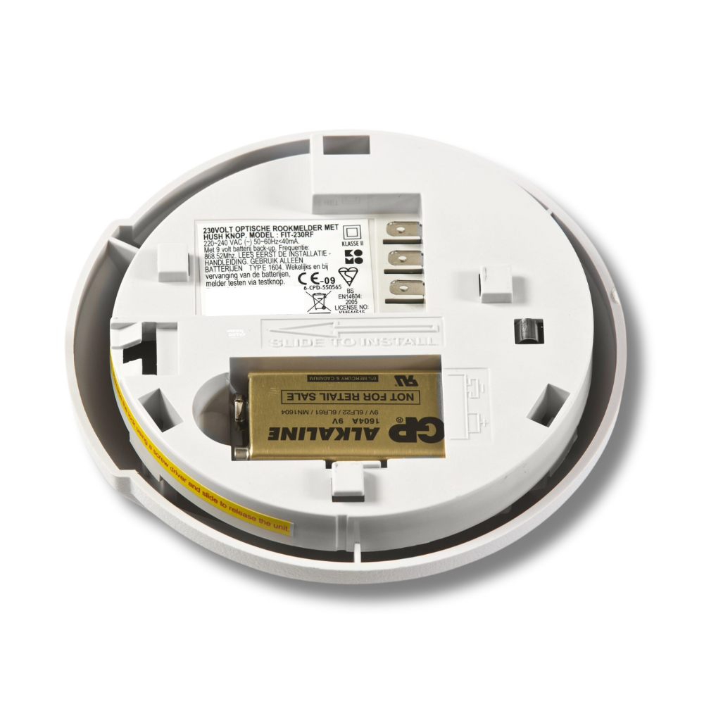 FIT-230RF Fito 230volt rookmelder | Draadloos koppelbaar - Afbeelding 3