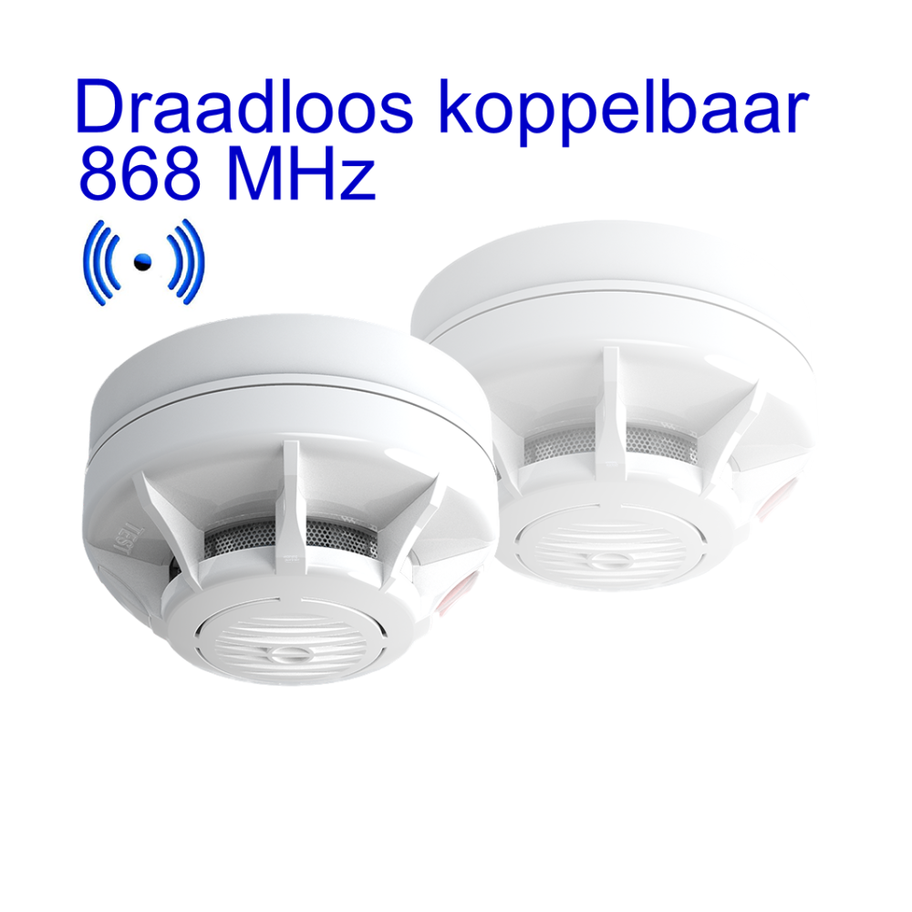 ASD 10QR Fito koppelbare rookmelder - Afbeelding 3