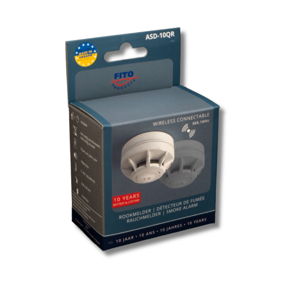 ASD 10QR Fito koppelbare rookmelder - Afbeelding 8