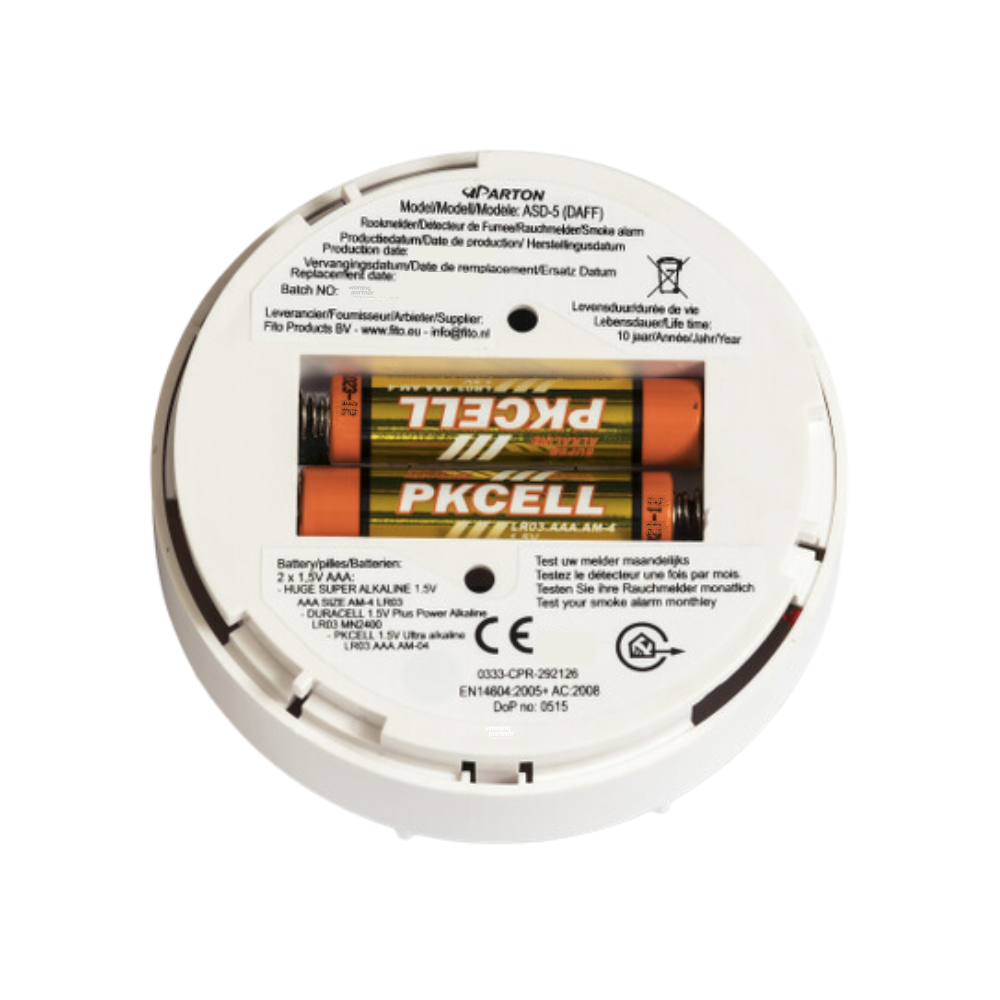 ASD 5 Fito rookmelder | 5-jaars batterij - Afbeelding 6