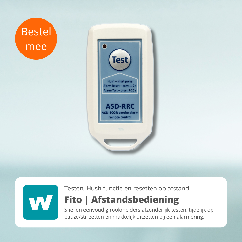 ASD 10QR Fito koppelbare rookmelder - Afbeelding 9
