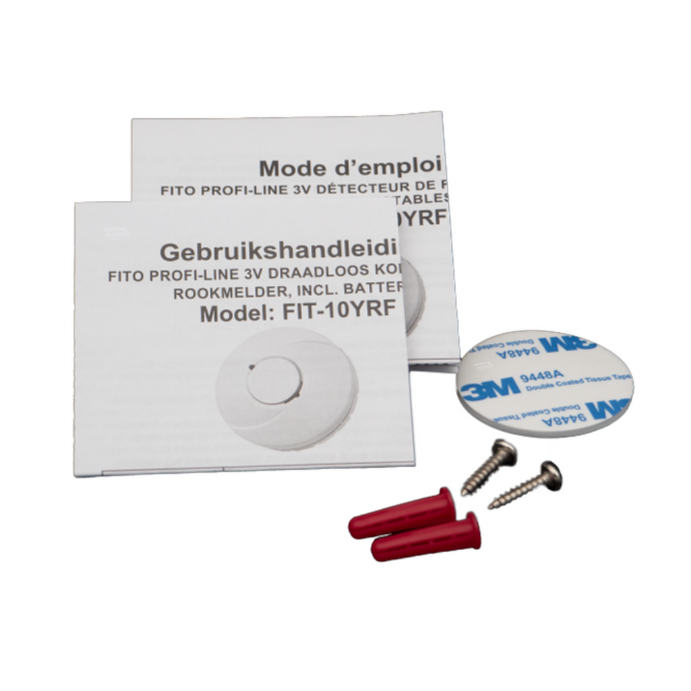 FIT 10YRF Fito rookmelder draadloos koppelbaar | 10 jaar - Afbeelding 7