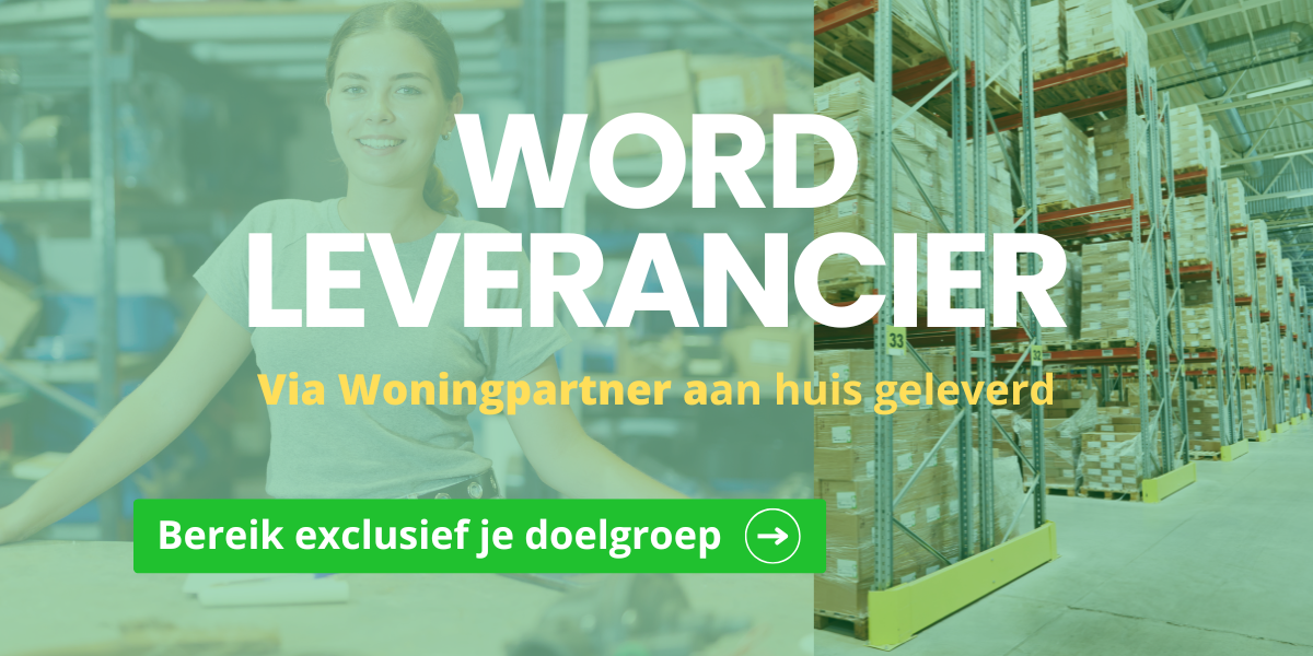 Leverancier aansluiten bij Woningpartner