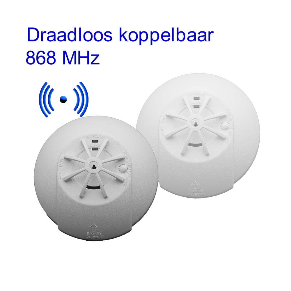 FIT-230RFL Fito 230volt rookmelder | Draadloos koppelbaar 10 jaar - Afbeelding 7