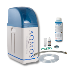 Aqmos R2D2-32 waterontharder met aansluitset en testset