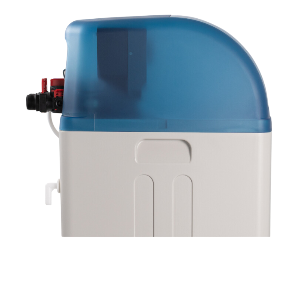 Aqmos R2D2-32 waterontharder linker zijkant met kap Aqmos R2D2-32 waterontharder linker zijkant met kap