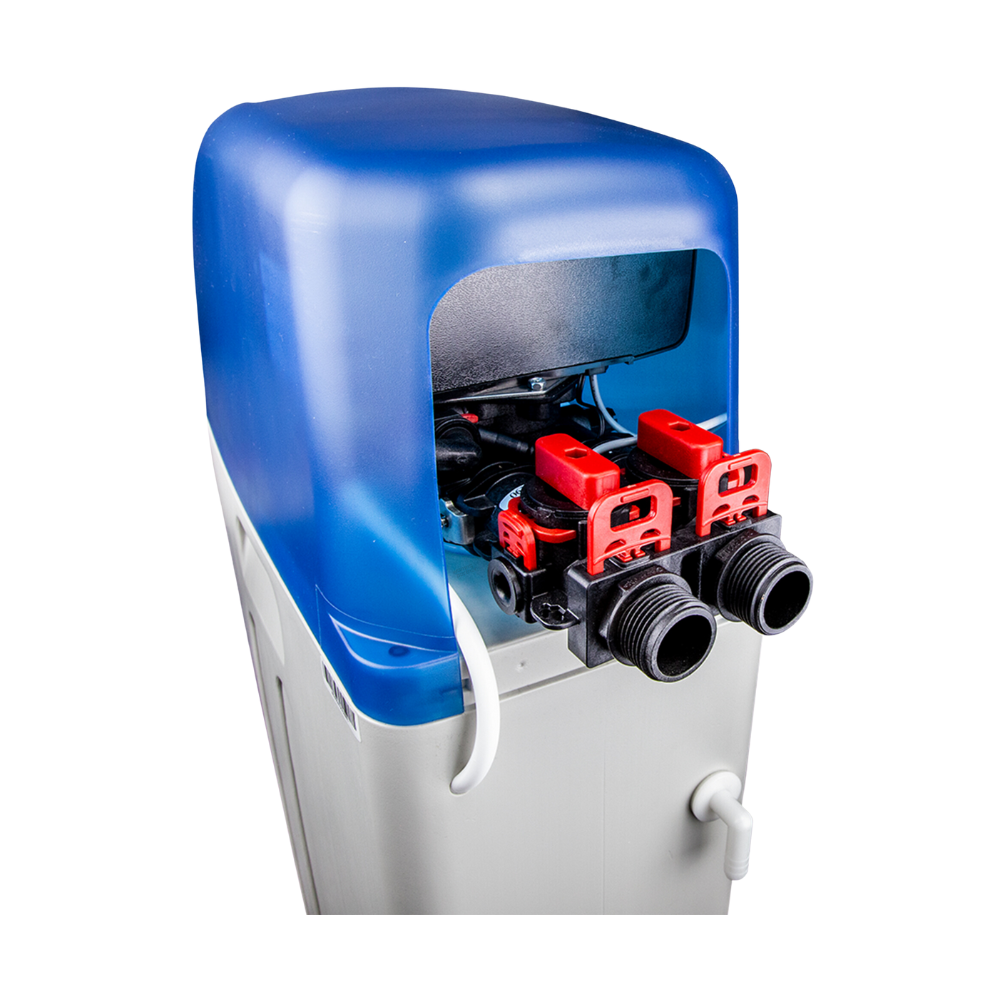 Aqmos R2D2-32 waterontharder aansluit mogelijkheid achterkant Aqmos R2D2-32 waterontharder aansluit mogelijkheid achterkant