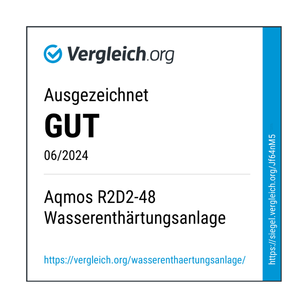 Aqmos R2D2-48 waterontharder certificaat