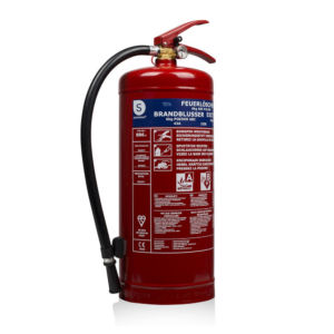 Smartwares BB6.4 poederblusser 6 kilo voor brandklasse A, B en C. Grote draagbare brandblusser met hoog blusvermogen, ideaal voor woning, bedrijfspand, werkplaats of garage. Betrouwbare oplossing voor snelle inzet bij beginnende branden, voldoet aan de brandveiligheidseisen