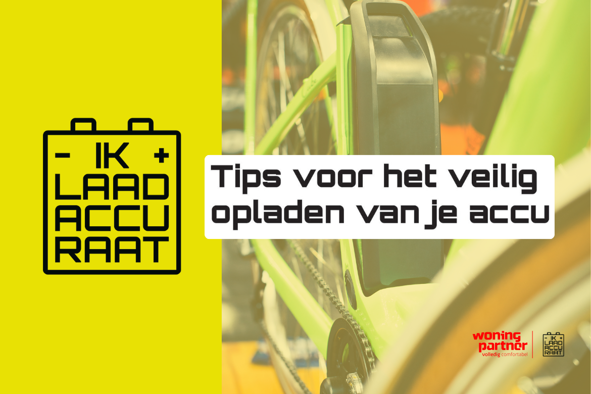 Accu veilig opladen. Preventiemiddelen