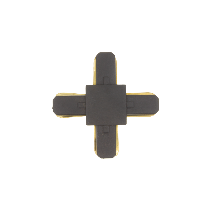 1-fase-rail X-vorm connector LEDMAT | zwart - Afbeelding 6