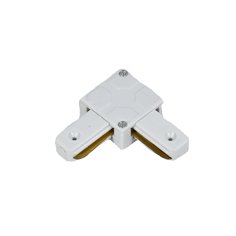 1-fase rail L-vorm connector LEDMAT | wit