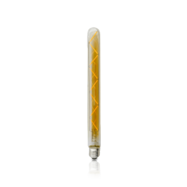 LED filament tube 300mm | dimbaar | 4 watt | amber | 2400K LED filament tube 300mm | dimbaar | 4 watt | amber | 2400K