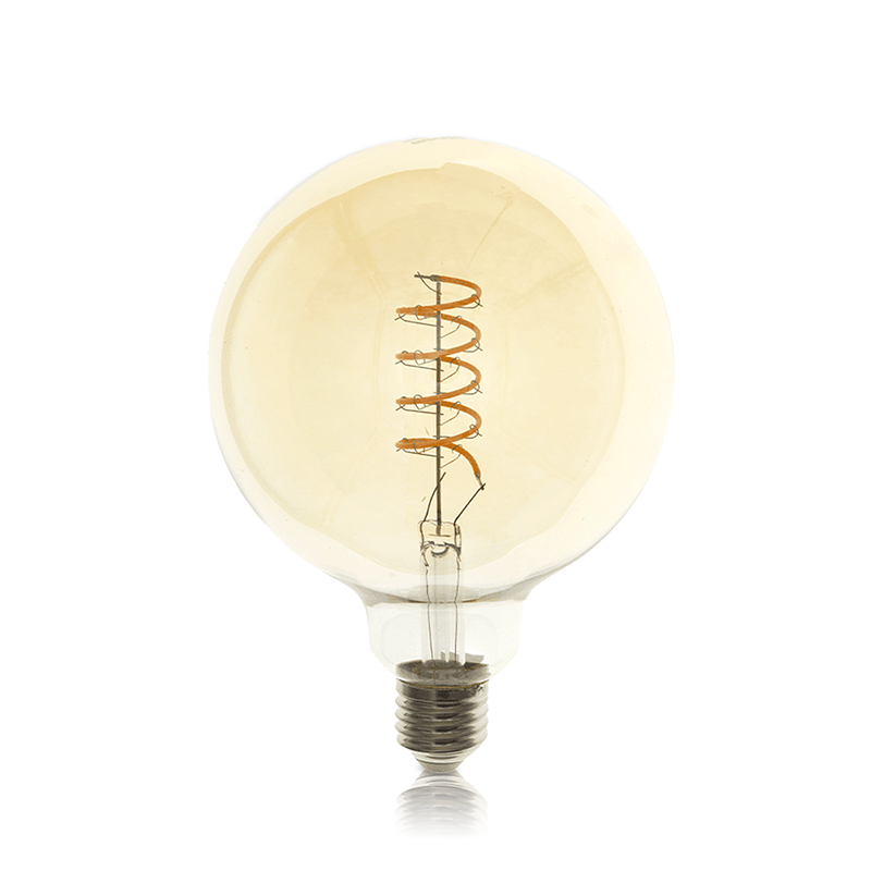 LED filament E27 Globe S | dimbaar | 4W | Amber