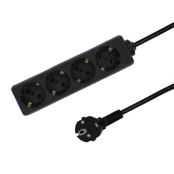 viervoudige-tafelcontactdoos-zwart-3-meter