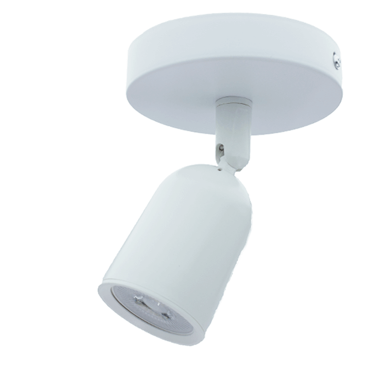 Plafondarmatuur Locaste | 1x GU10 fitting | Rond design | Wit - Afbeelding 4