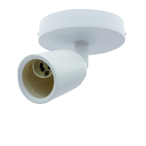 Plafondarmatuur Locaste | 1x GU10 fitting | Rond design | Wit