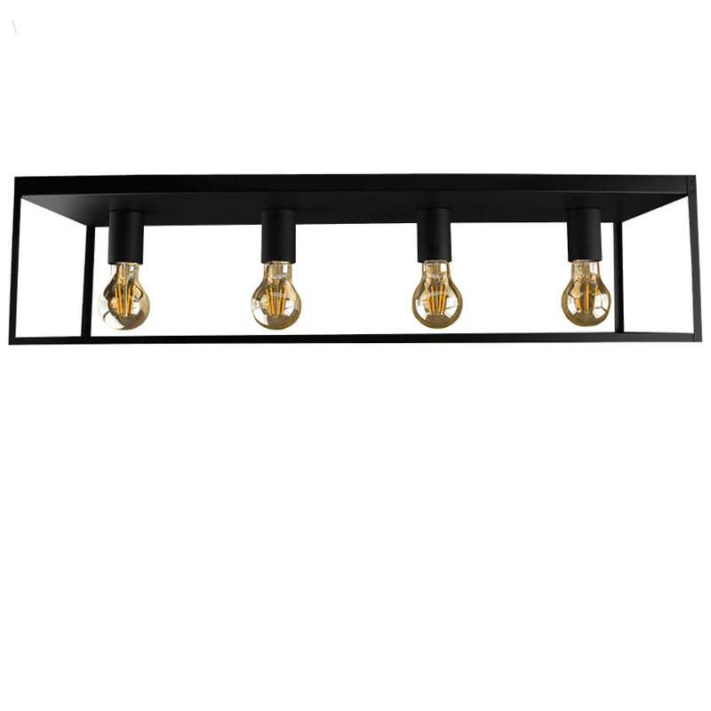 Plafondlamp LEDUXA Square | 16 watt | mat zwart - Afbeelding 2