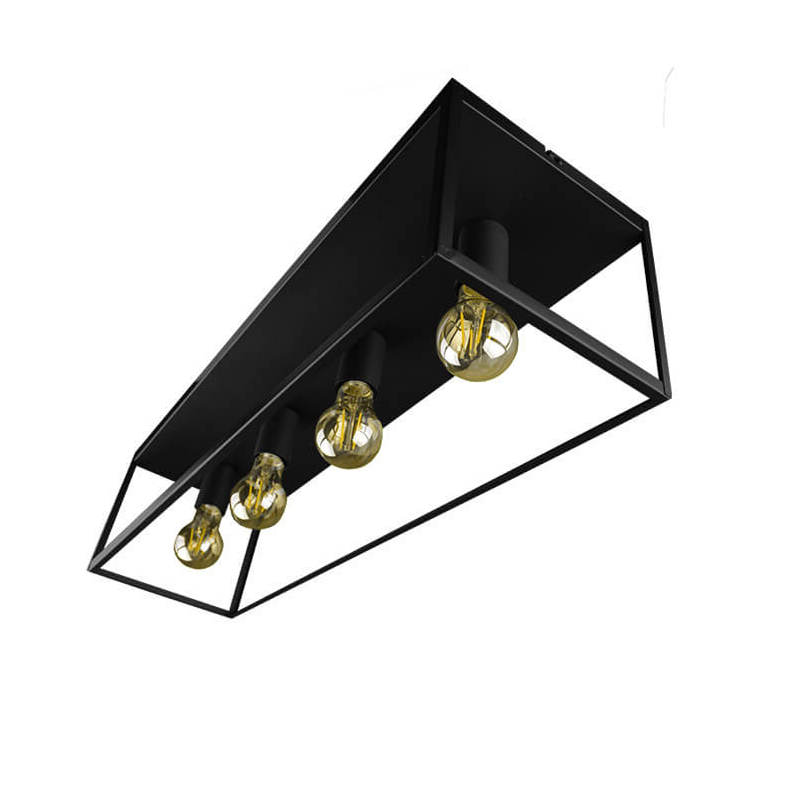 Plafondlamp LEDUXA Square | 16 watt | mat zwart - Afbeelding 4