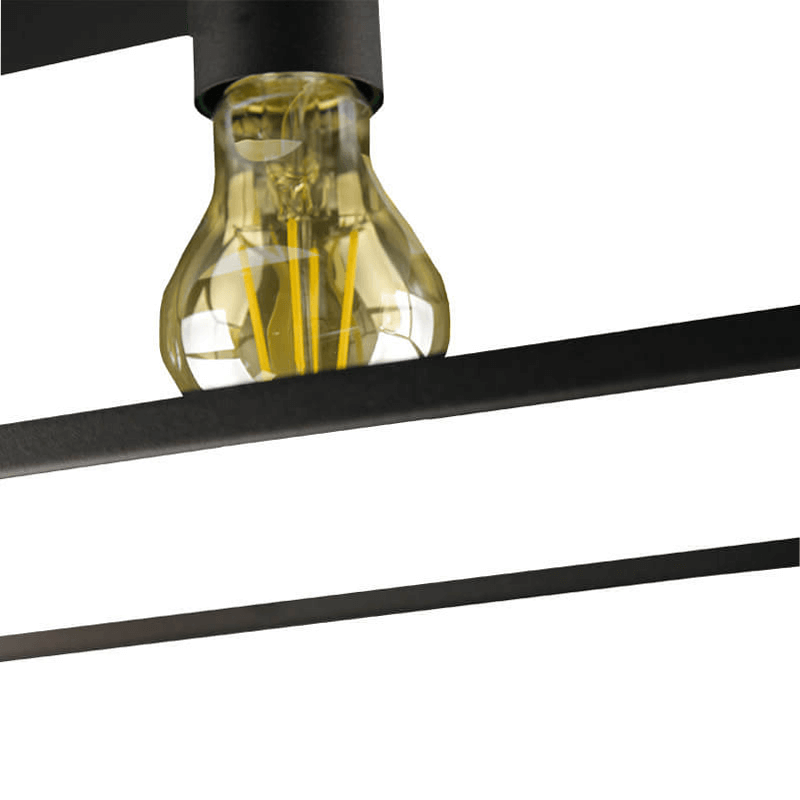 Plafondlamp LEDUXA Square | 16 watt | mat zwart - Afbeelding 5