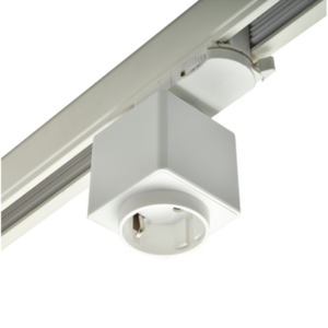 3-fase stopcontact LEDMAT | voor 3-fase railsysteem | wit
