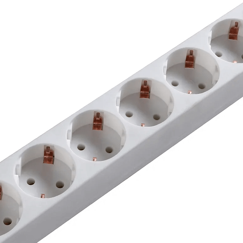 6-voudige tafelcontactdoos LEDMAT met schakelaar | 3m | wit - Afbeelding 4