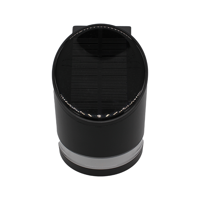 solar-wandlamp-zwart-2w