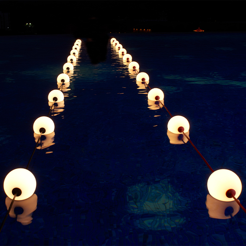 Lichtbollen snoer LEDMAT | Buiten | 5.5m | 6 lichtbollen