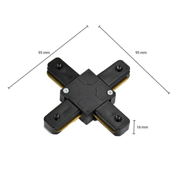 1-fase-railsysteem-x-connector