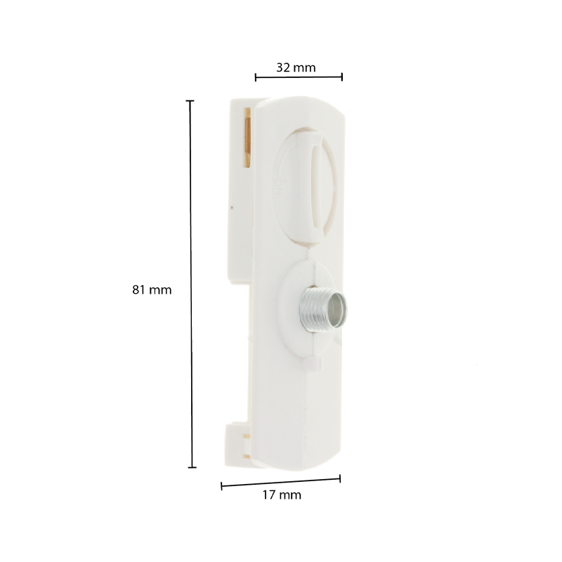 1 fase rail adapter wit slim 1 fase rail adapter wit slim