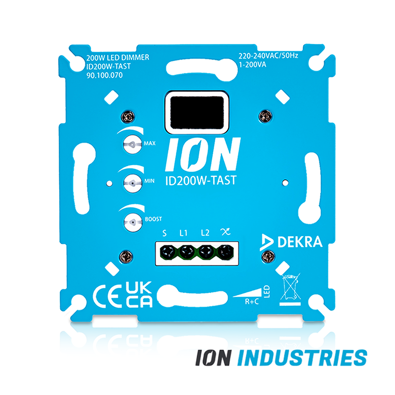 ION Industries LED tastdimmer 90.100.070 | 0,3 – 200 watt