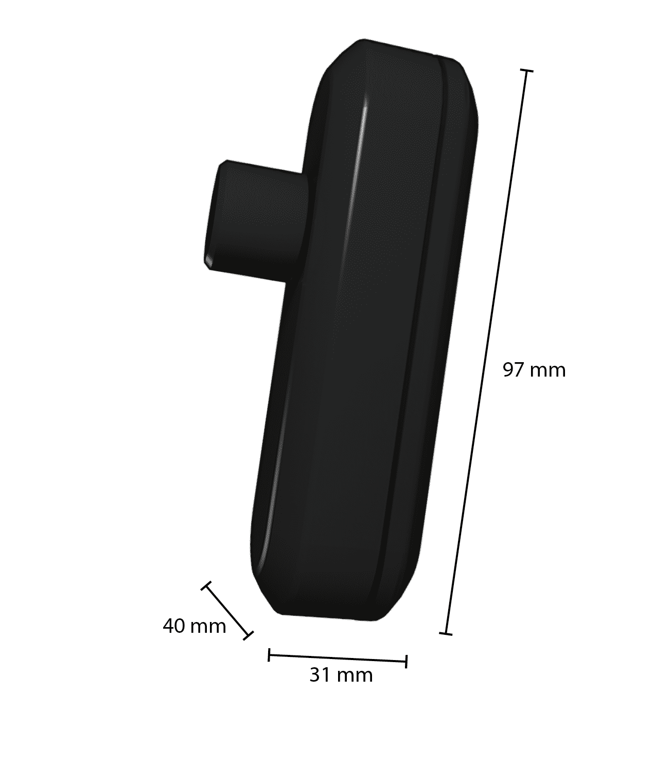 LED snoerdimmer LEDMAT | 0-50w | zwart - Afbeelding 2