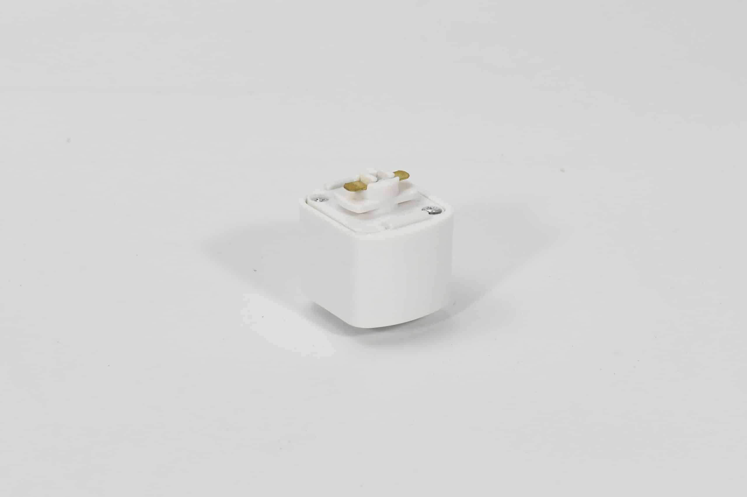 1-fase-rail Vierkant adapter LEDMAT | wit - Afbeelding 4