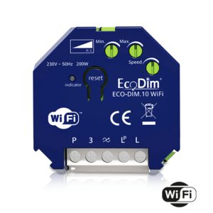 Wifi LED dimmer inbouwmodule EcoDim.10 | 200w